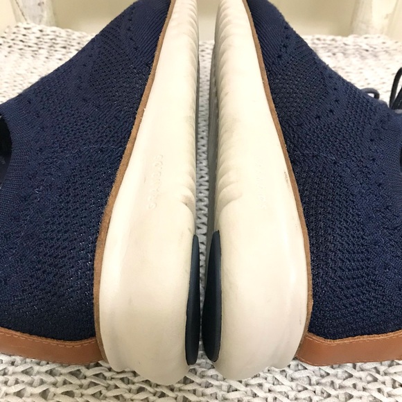 Cole Haan Zerogrand Knit Wingtip Oxfords Navy main image 12